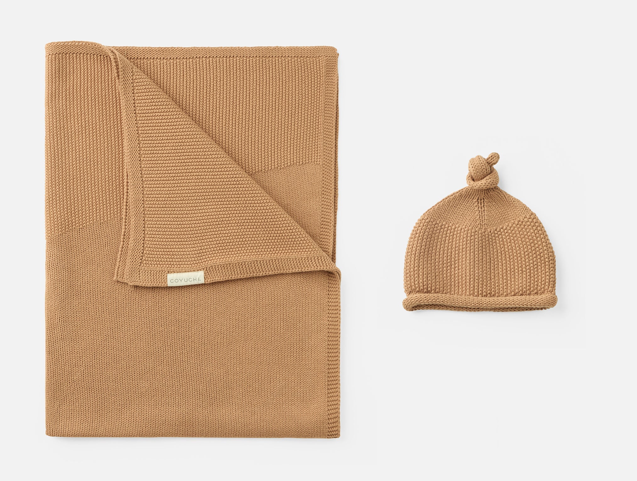 Coyuchi Arroyo Organic Knit Baby Gift Set