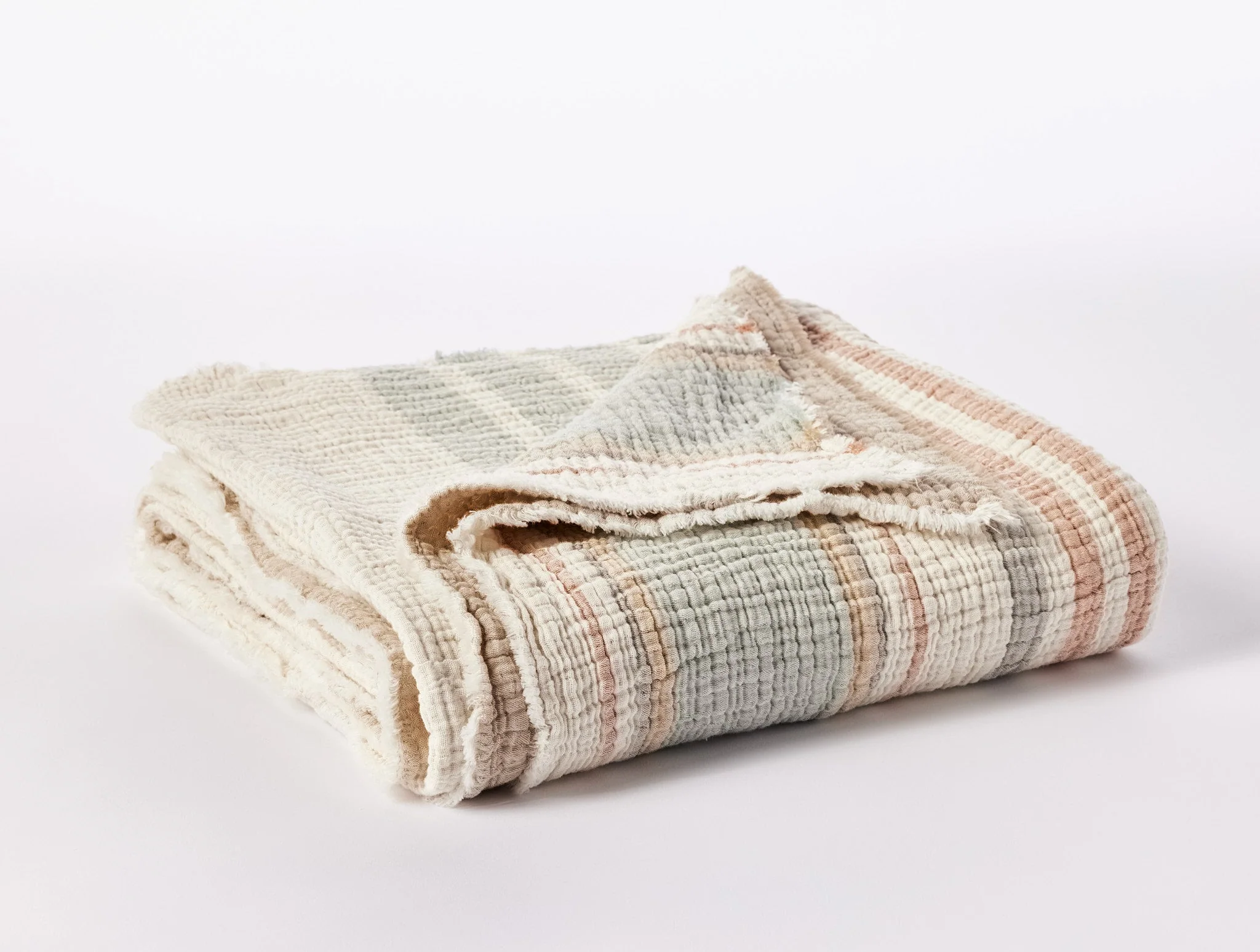 Coyuchi Topanga Organic Matelasse Throw
