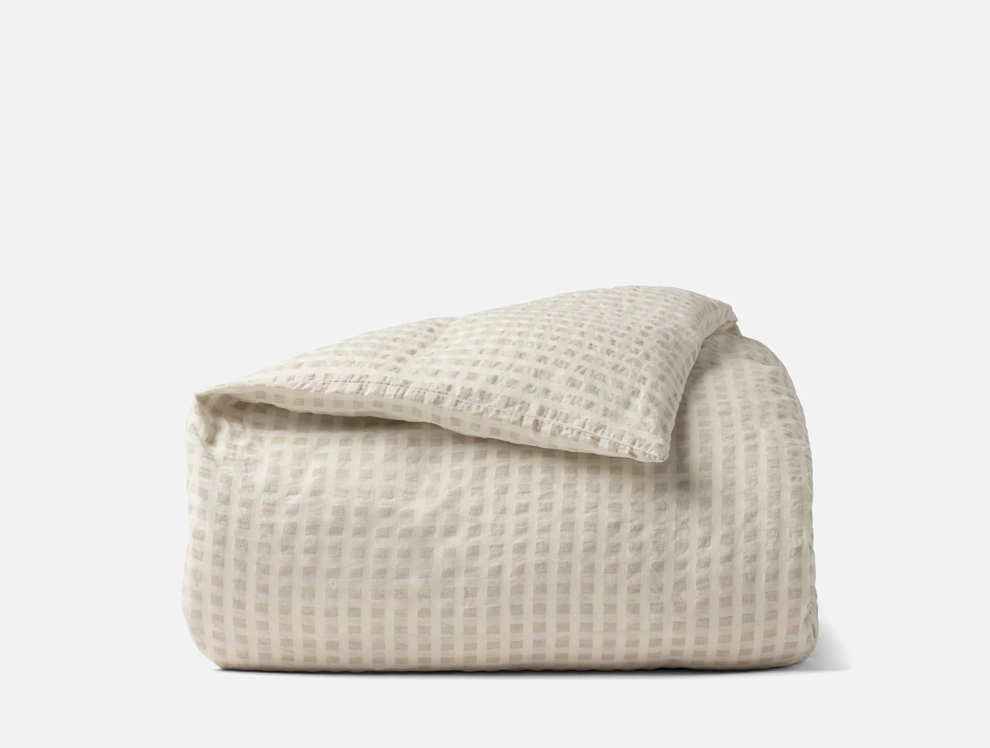Coyuchi Birch Organic Duvet Cover
