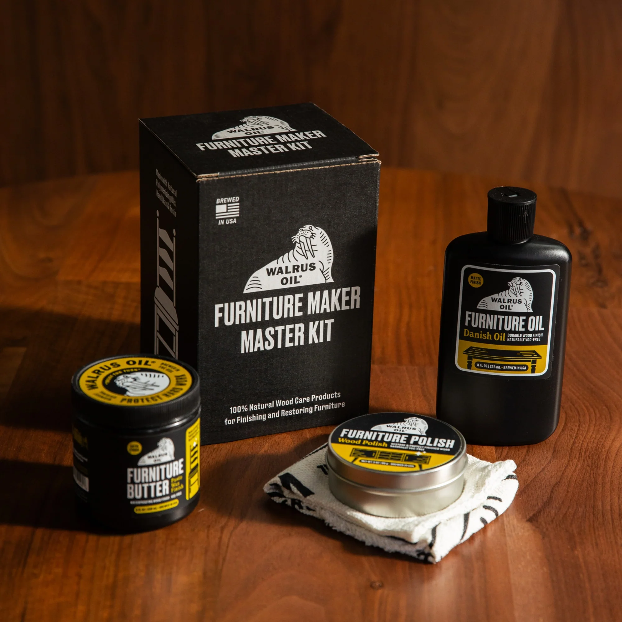 Walrus Oil® Furniture Maker Master Kit